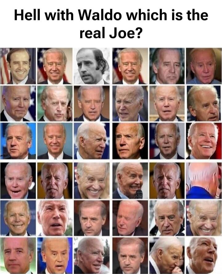 Hell with Waldo which is the real Joe?