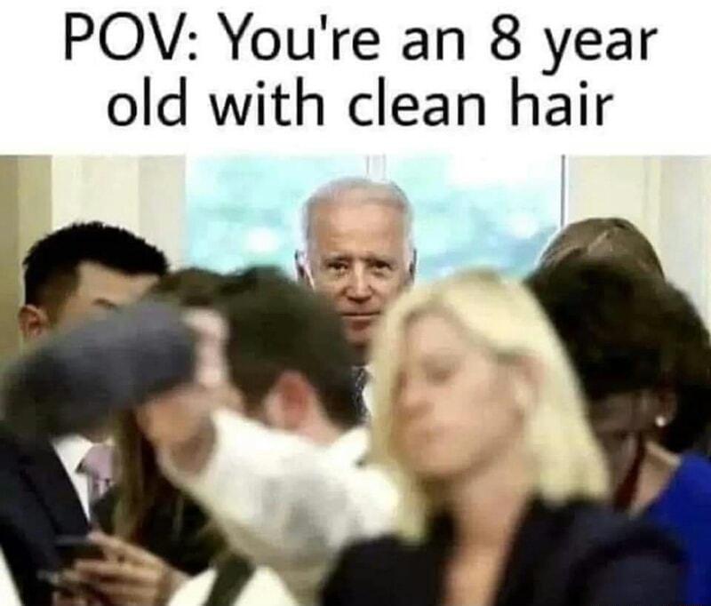 POV Youre an 8 year old with clean hair