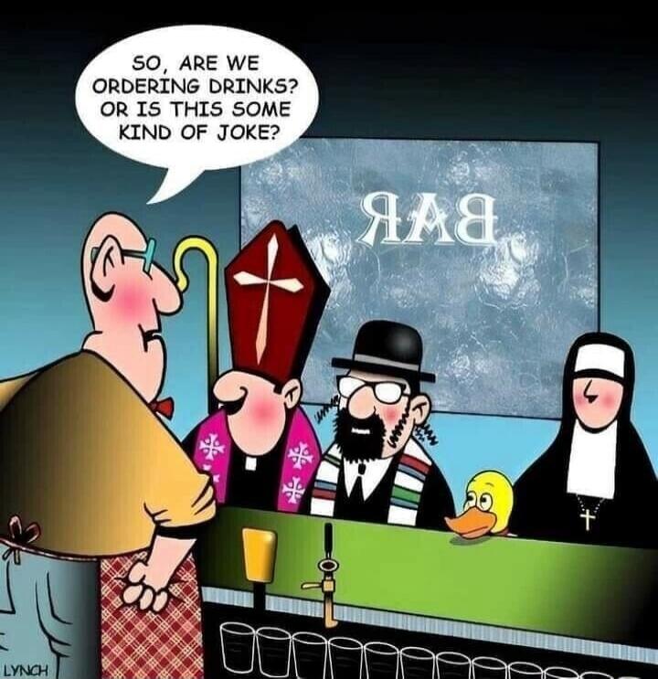 SO, ARE WE ORDERING DRINKS? OR IS THIS SOME KIND OF JOKE?