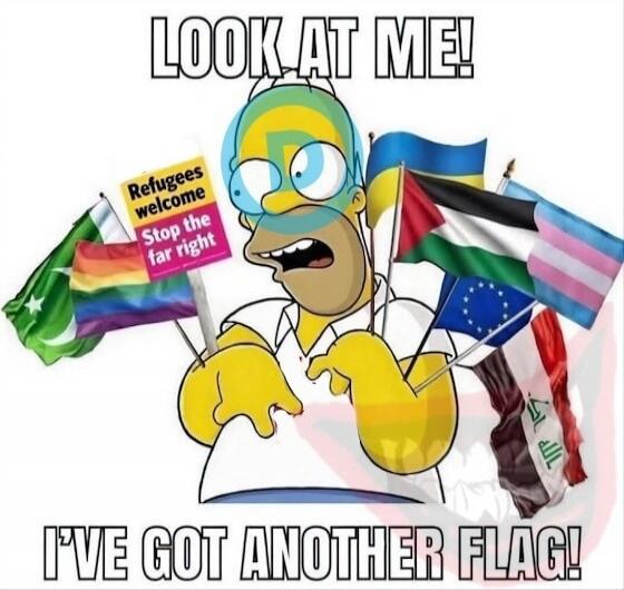 LOOK AT ME! I'VE GOT ANOTHER FLAG!