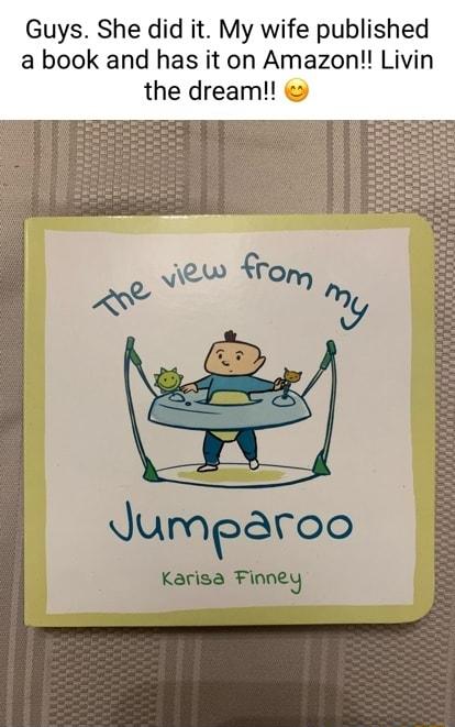 Guys She did it My wife published a book and has it on Amazon Livin the dream dumaaroo Karisa m3