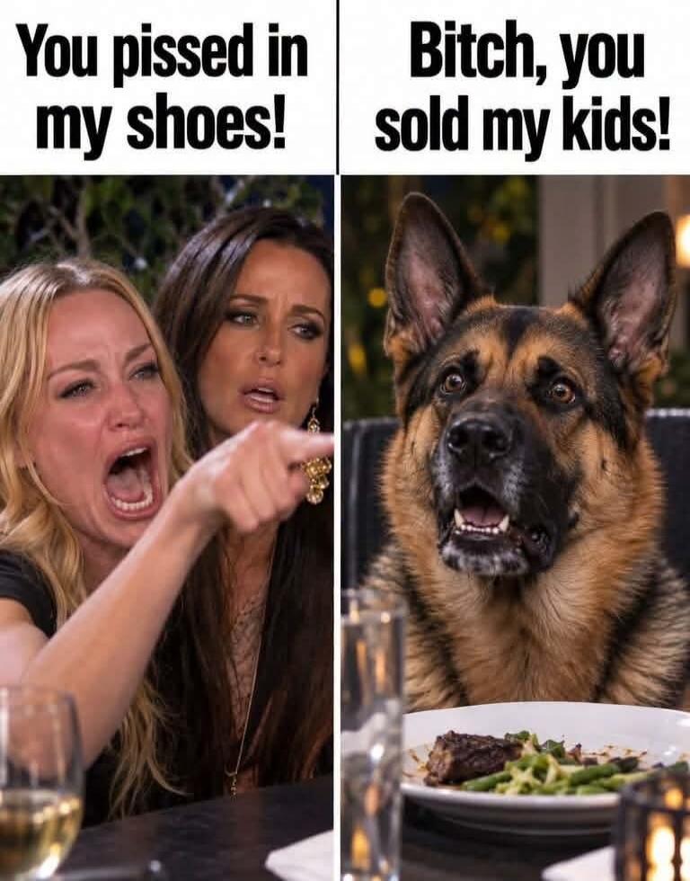 YOU PISSED IN MY SHOES! Bitch, you sold my kids!