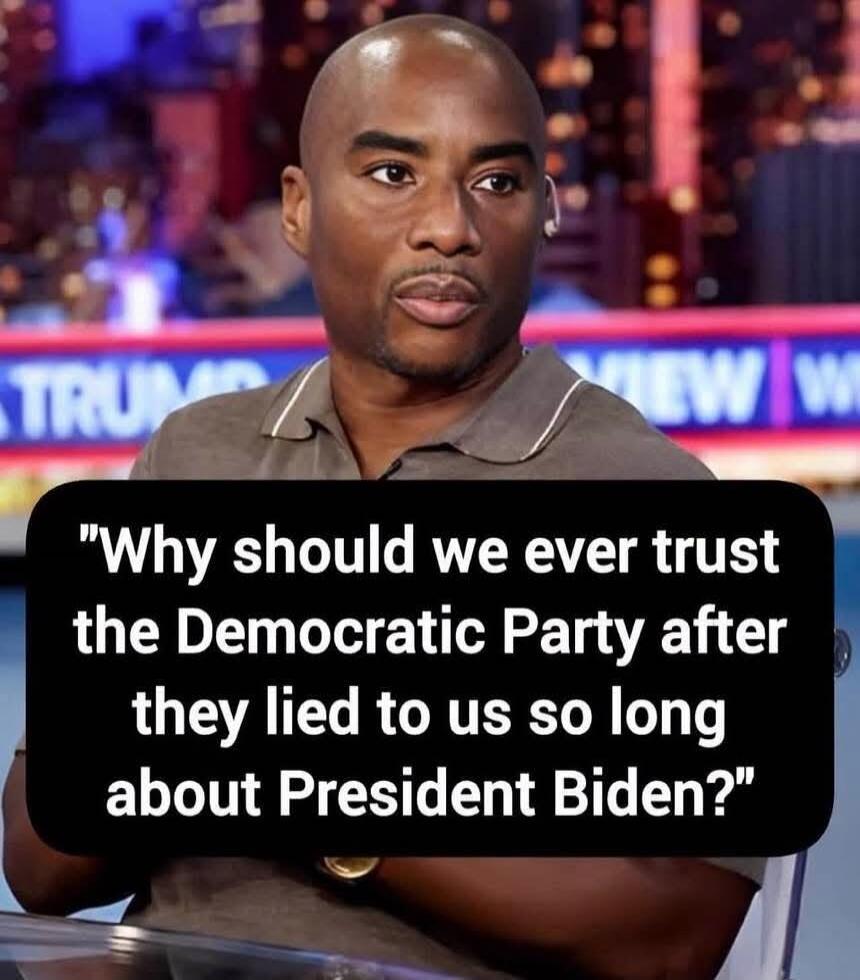 Why should we ever trust the Democratic Party after they lied to us so long about President Biden?