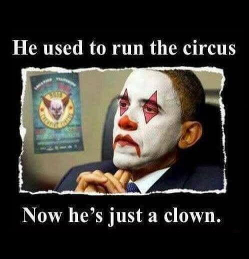 He used to run the circus. Now he's just a clown.
