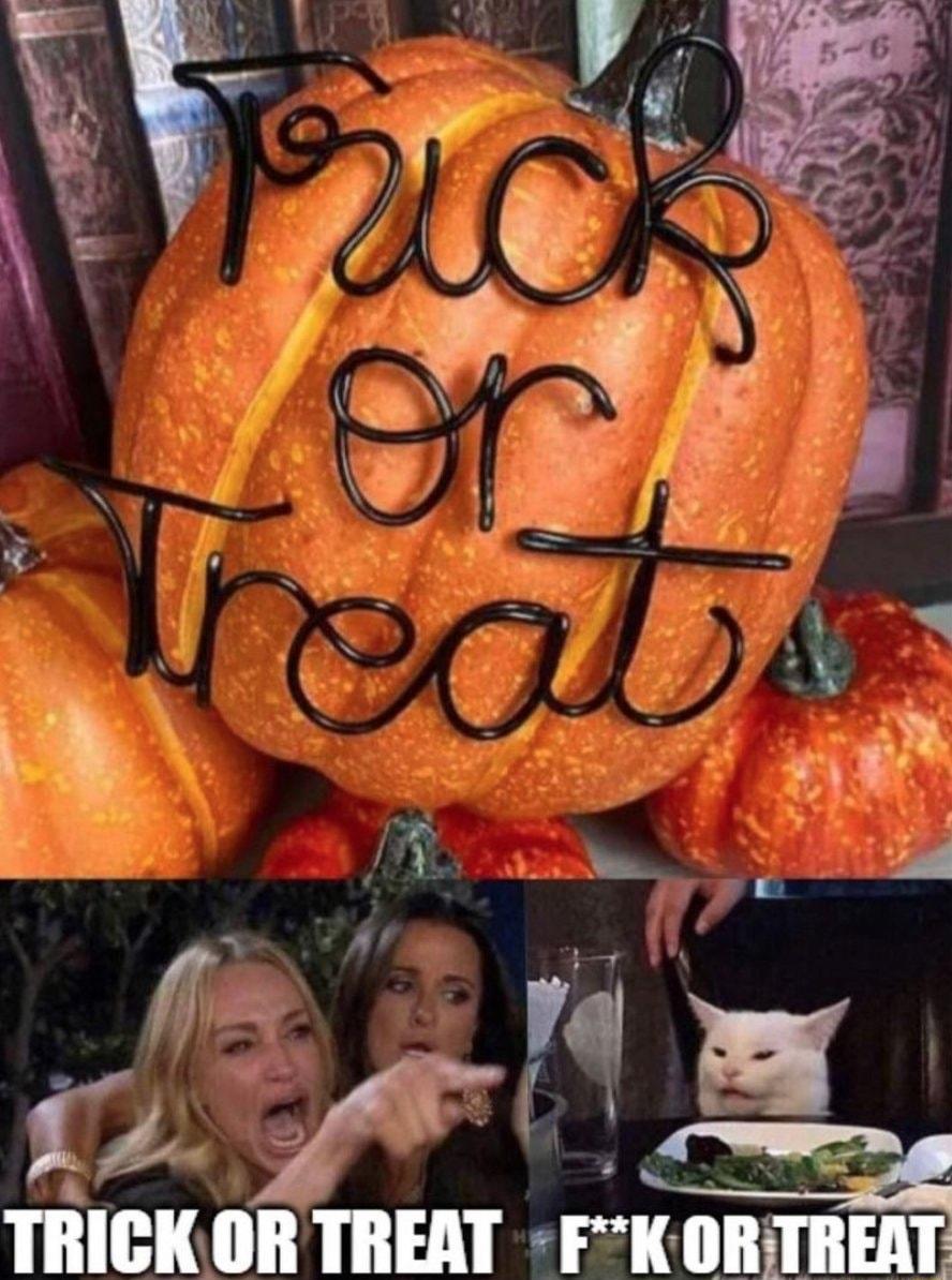 P i F TRICKOR TREAT F K ORTREAT