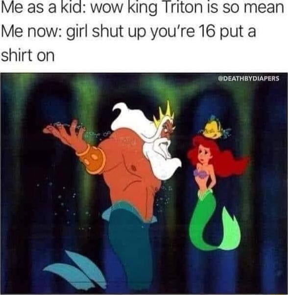 riton Is so mean Me now girl shut up youre 16 put a shirt on SDEATHBYDIAPERS