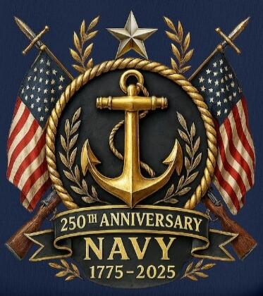 250th Anniversary Navy 1775-2025