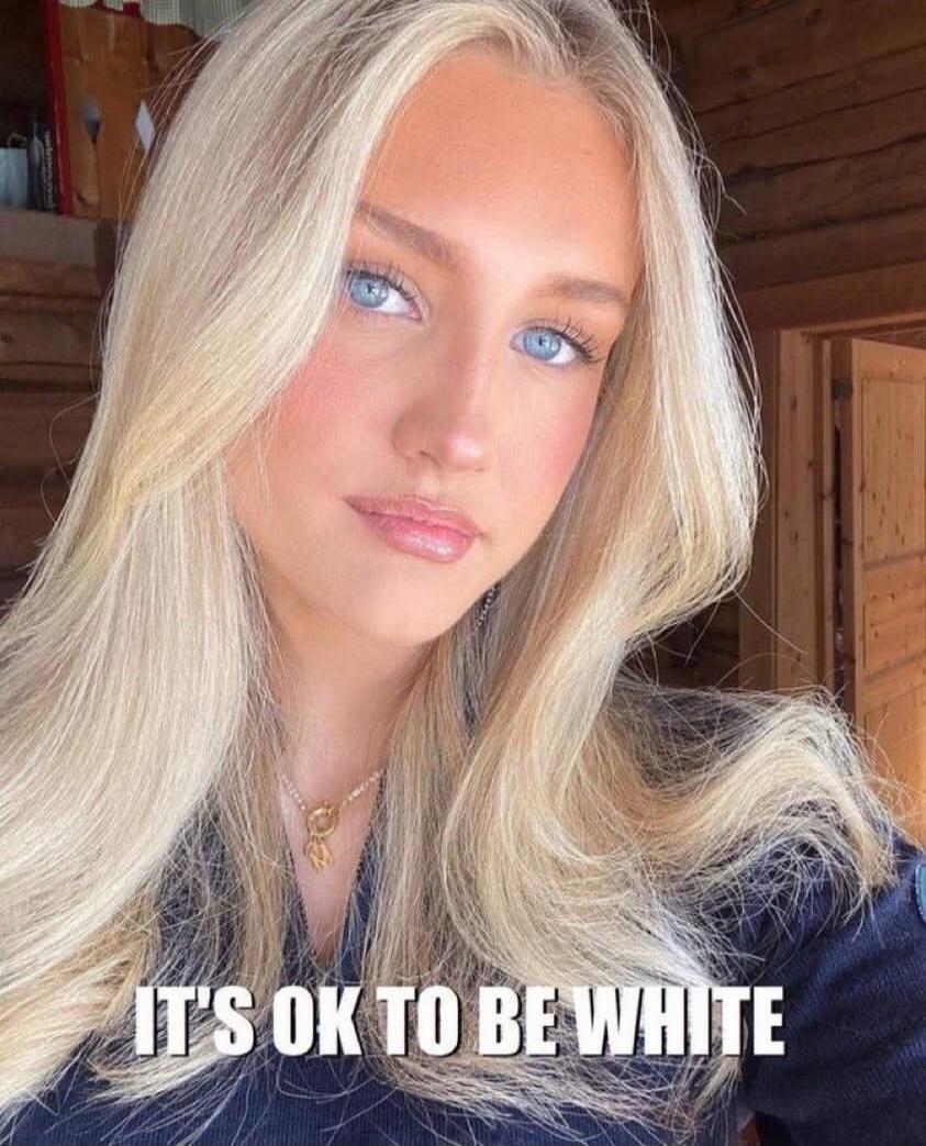 IT'S OK TO BE WHITE
