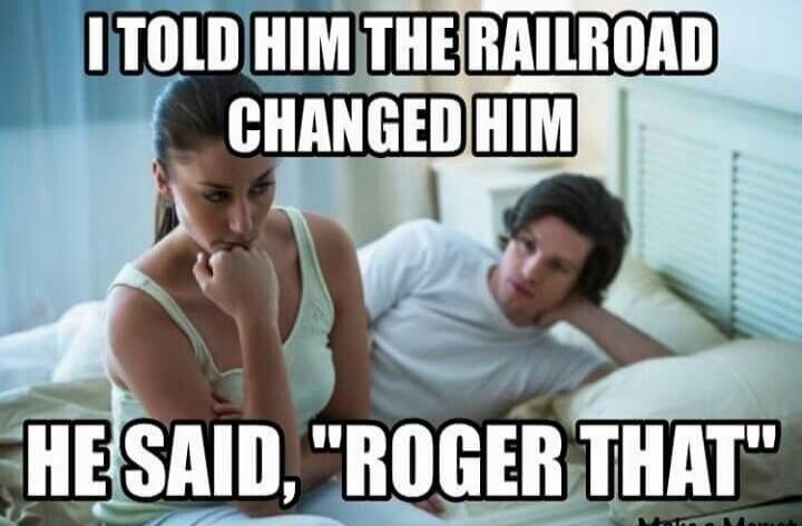 I TOLD HIM THE RAILROAD CHANGED HIM HE SAID, 