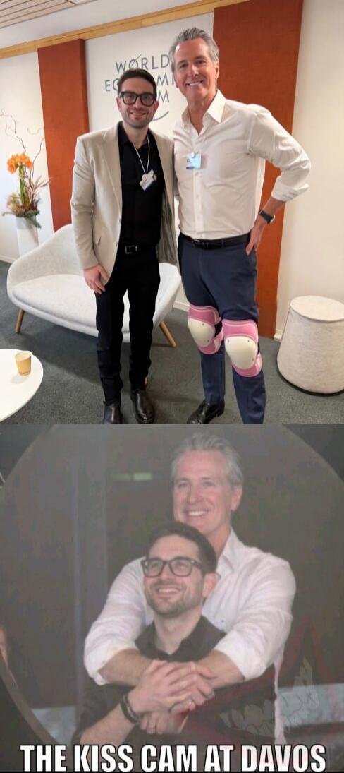 WORLD ECONOMIC FORUM
THE KISS CAM AT DAVOS