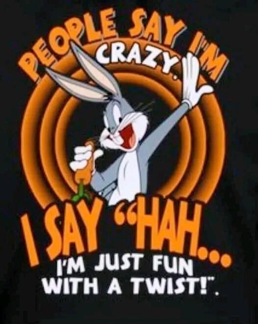 PEOPLE SAY I'M CRAZY I SAY 