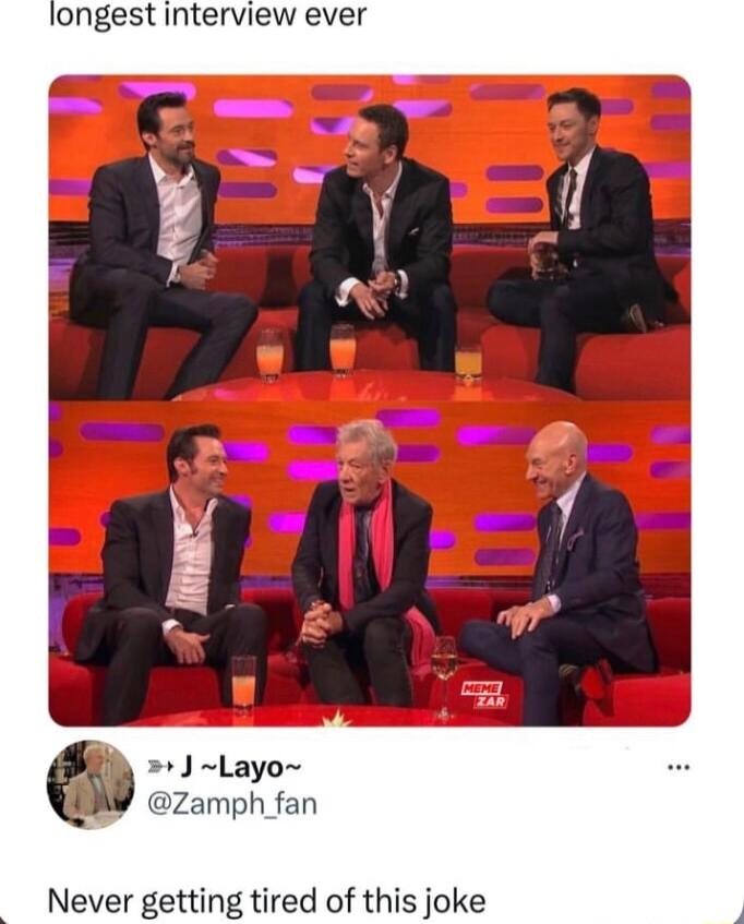 longest interview ever Layo zamph fan Never getting tired of this joke