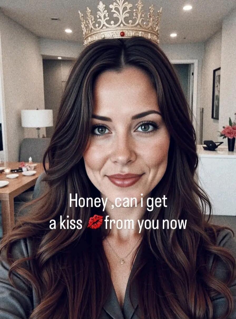 Honey, can i get a kiss from you now