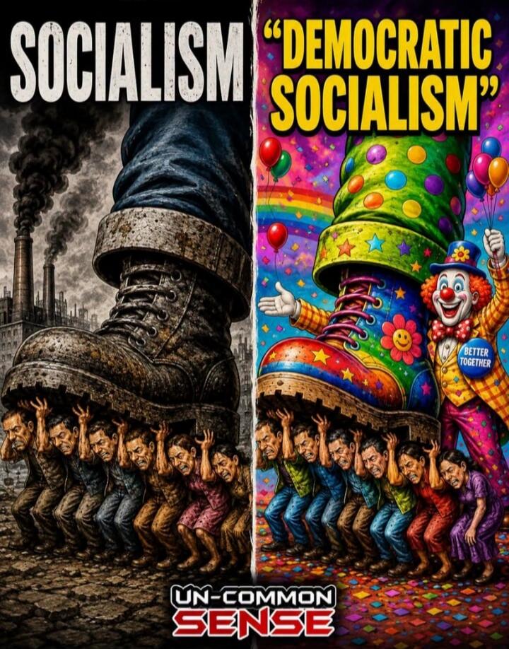 SOCIALISM DEMOCRATIC SOCIALISM UN-COMMON SENSE BETTER TOGETHER