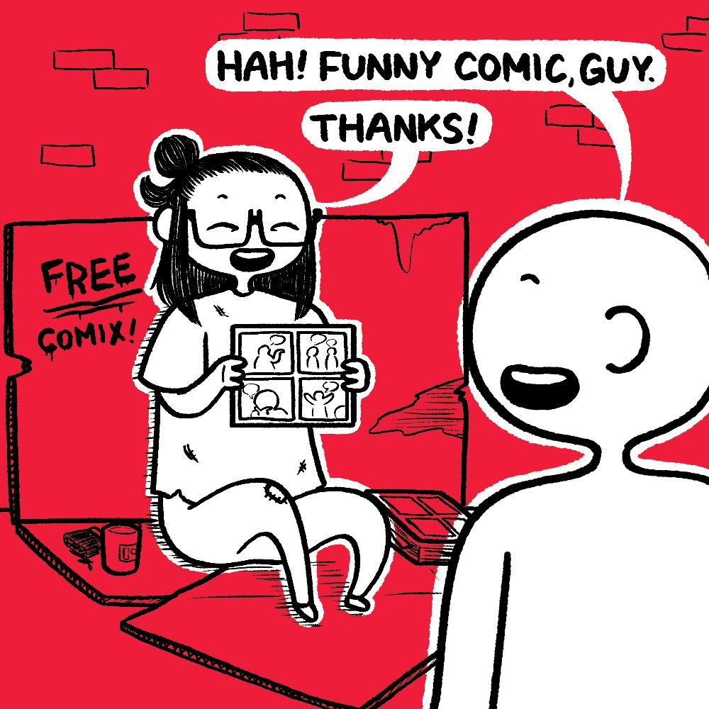 HAH FUNNY COMICGUY