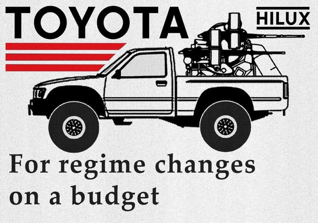 For regime changes on a budget