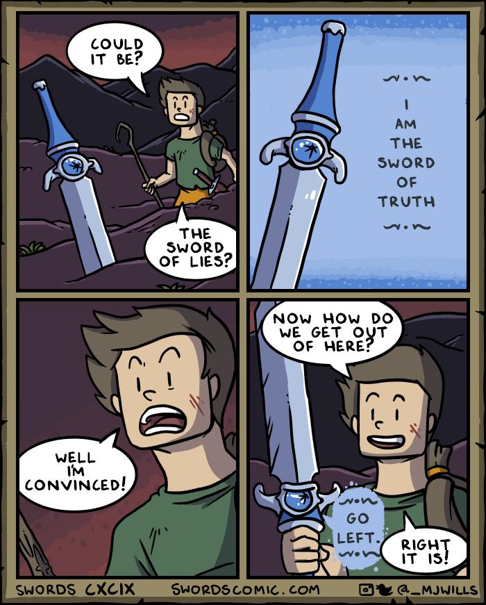 Py r ol THE 3WORD OF LIES _ Vo here