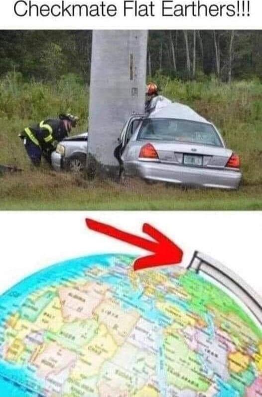 Checkmate Flat Earthers