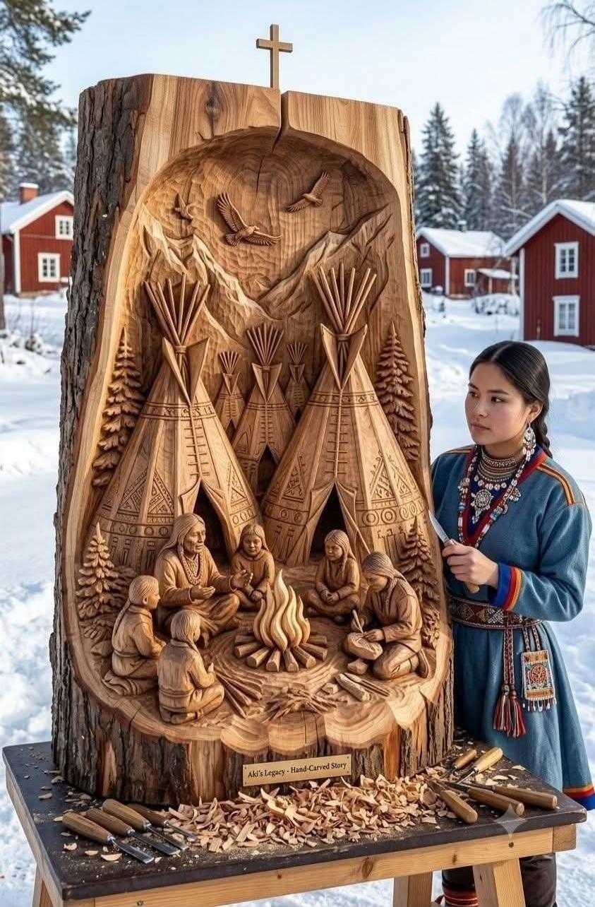 Aki's Legacy - Hand-Carved Story