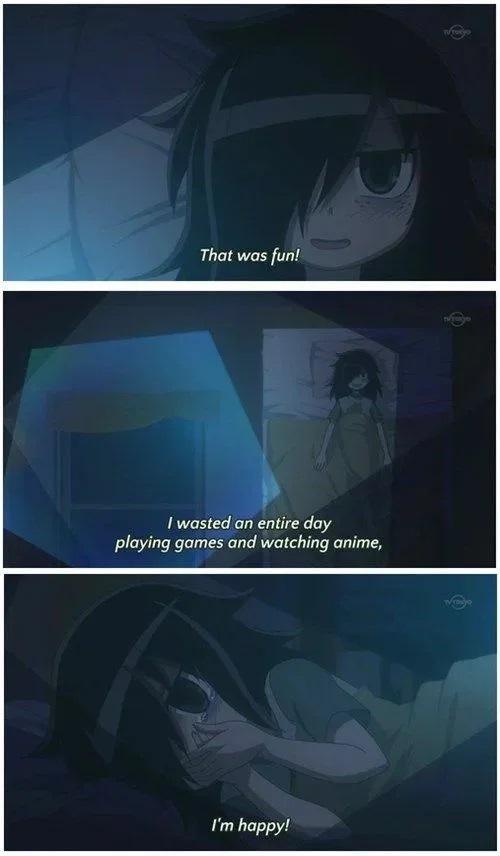 That was fun I wasted an entire day playing gas and watching anime