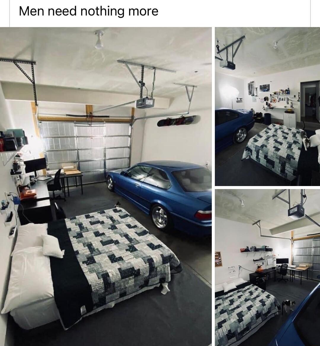 Men need nothing more