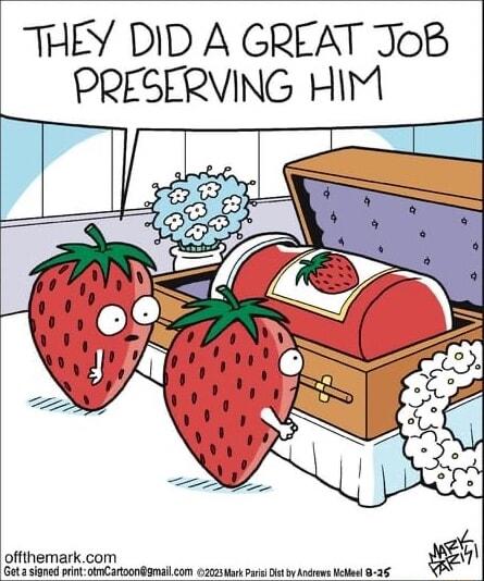 THEY DID A GREAT JoB PRESERVING HIM