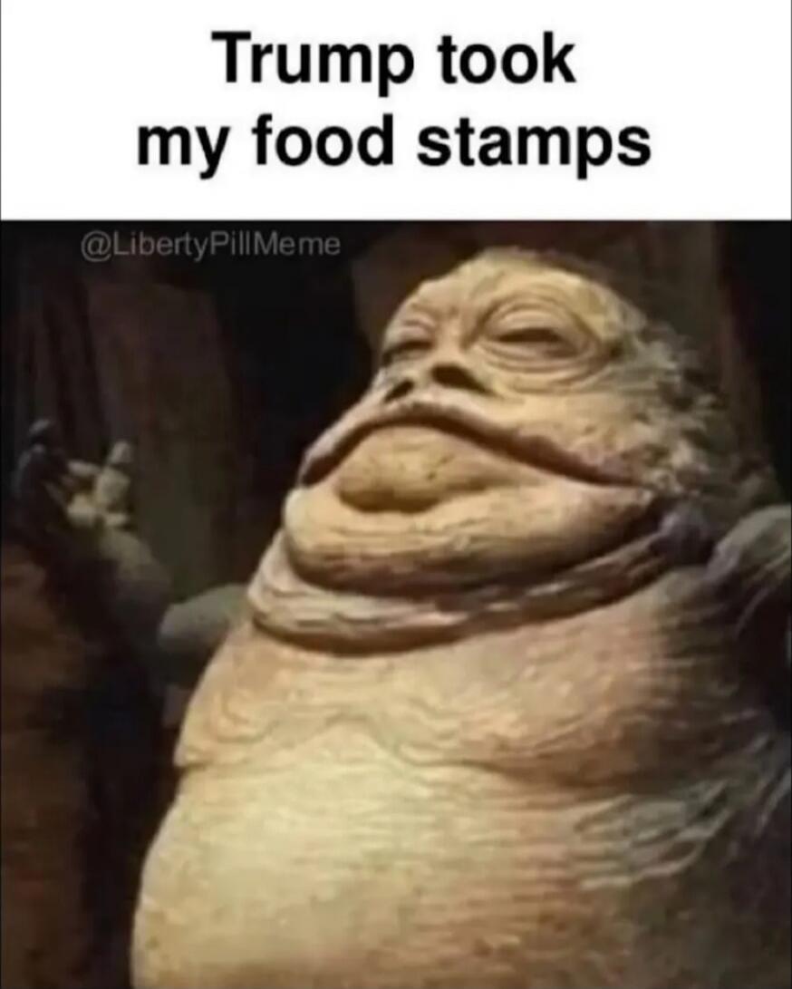 Trump took my food stamps