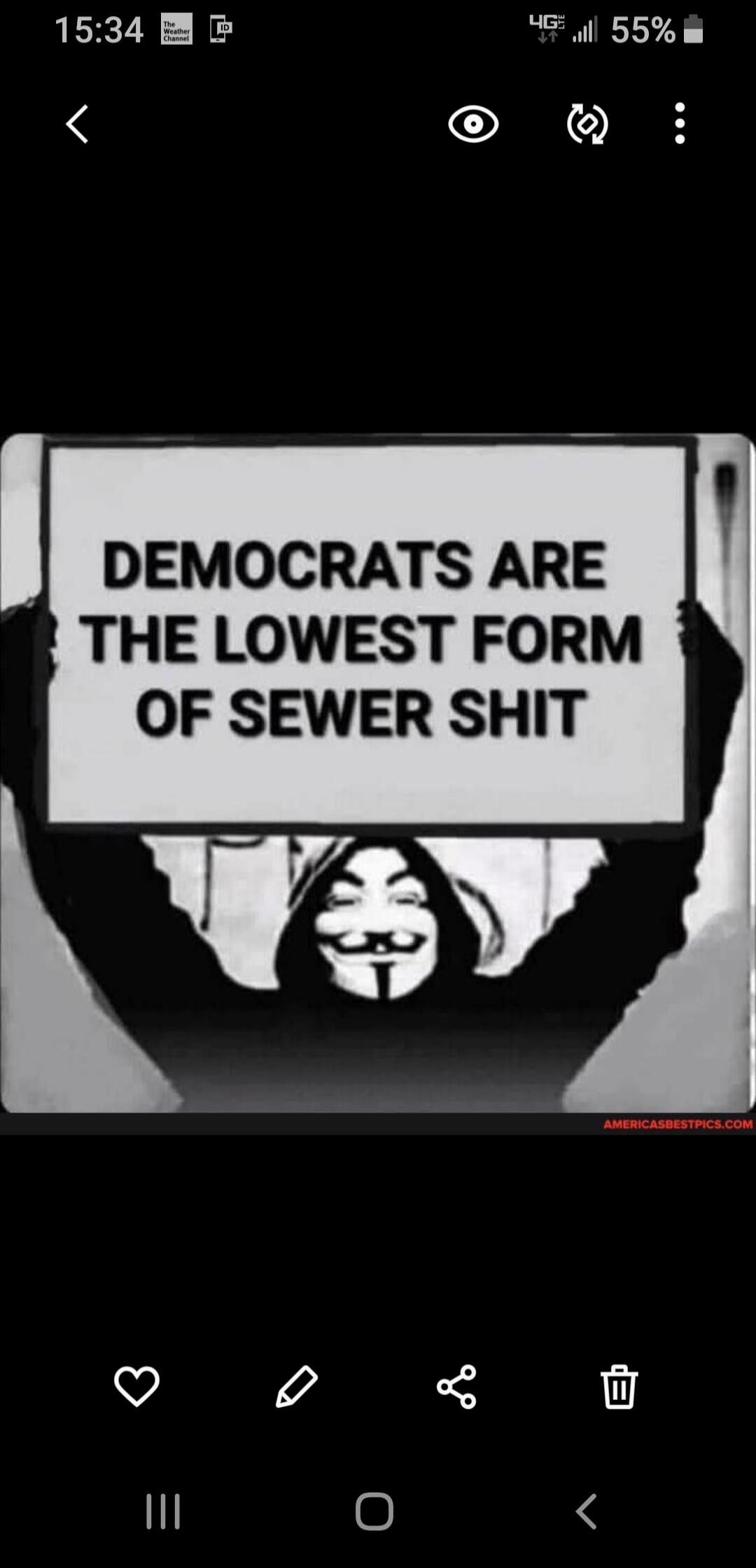 DEMOCRATS ARE THE LOWEST FORM OF SEWER SHIT AMERICASBESTPICS.COM