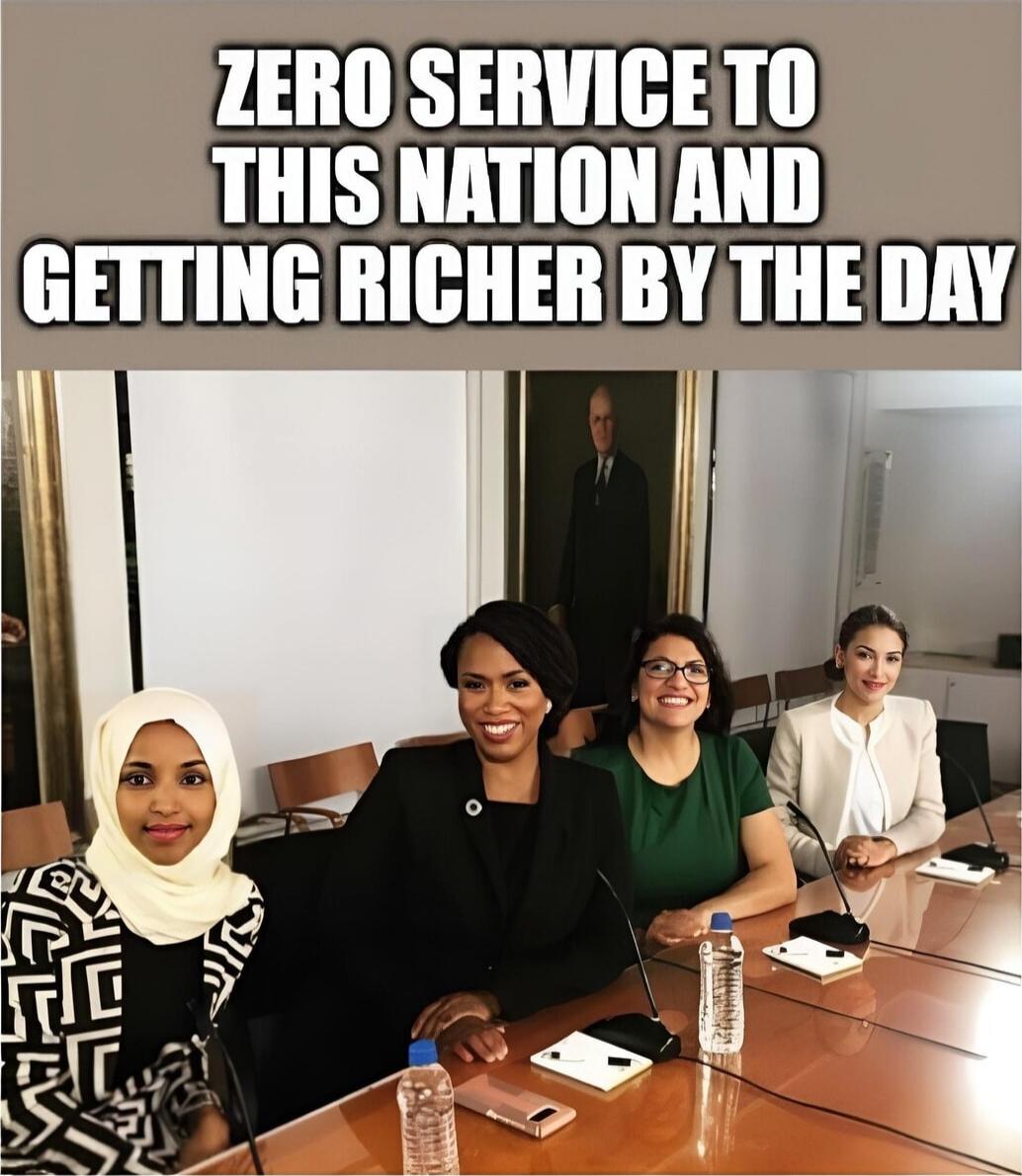 ZERO SERVICE TO THIS NATION AND GETTING RICHER BY THE DAY