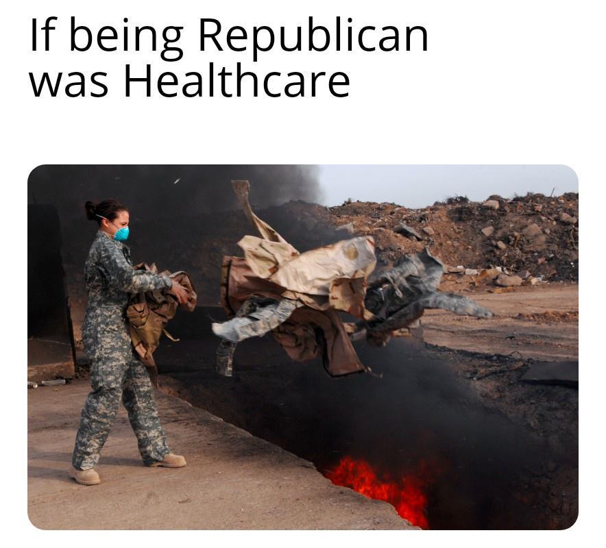 If being Republican was Healthcare