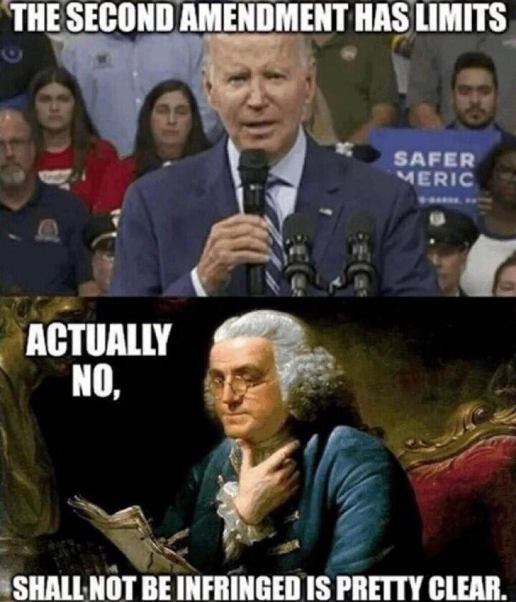 THE SECOND AMENDMENT HAS LIMITS y SIIII NOT BE IHmIIBEII o ante