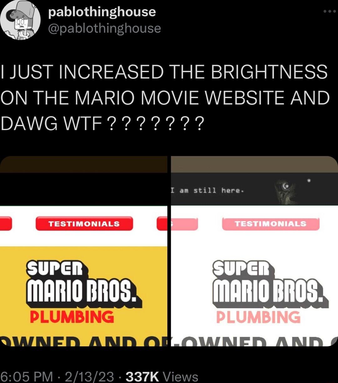 pablothinghouse JUST INCREASED THE BRIGHTNESS O s 3 VNN OR VIOV T Ry 9 n SUPGR 337K