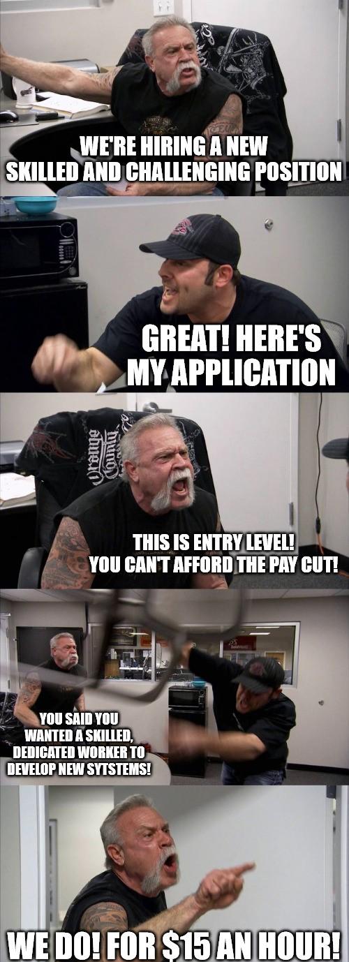 WWERE HIRING A NEW GREAT HERES APPLICATION
