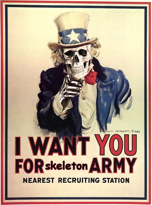 FO R skeleton ARMY NEAREST RECRUITING STATION