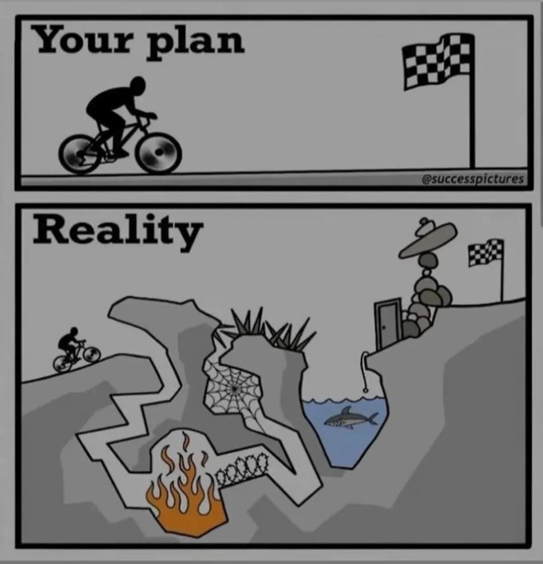 Your plan
Reality