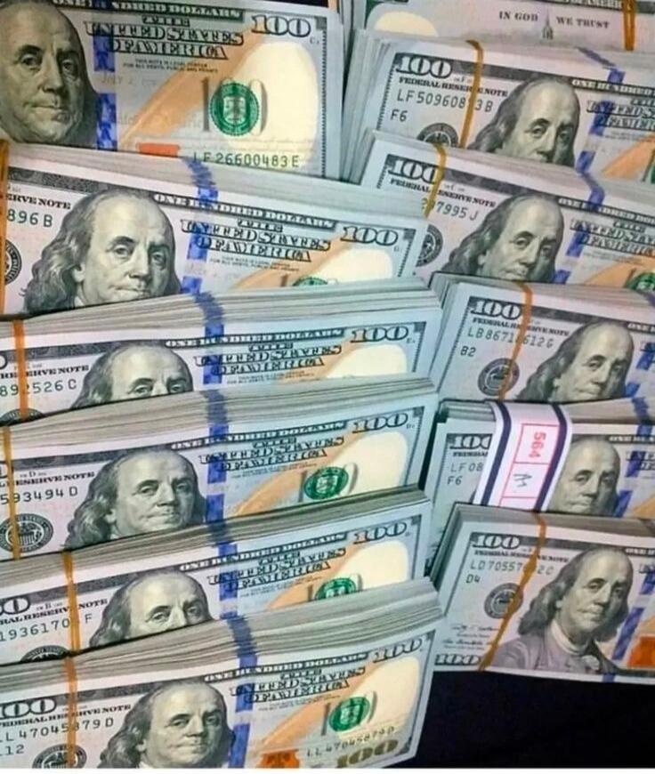 ONE HUNDRED DOLLARS UNITED STATES OF AMERICA IN GOD WE TRUST 100 FEDERAL RESERVE NOTE