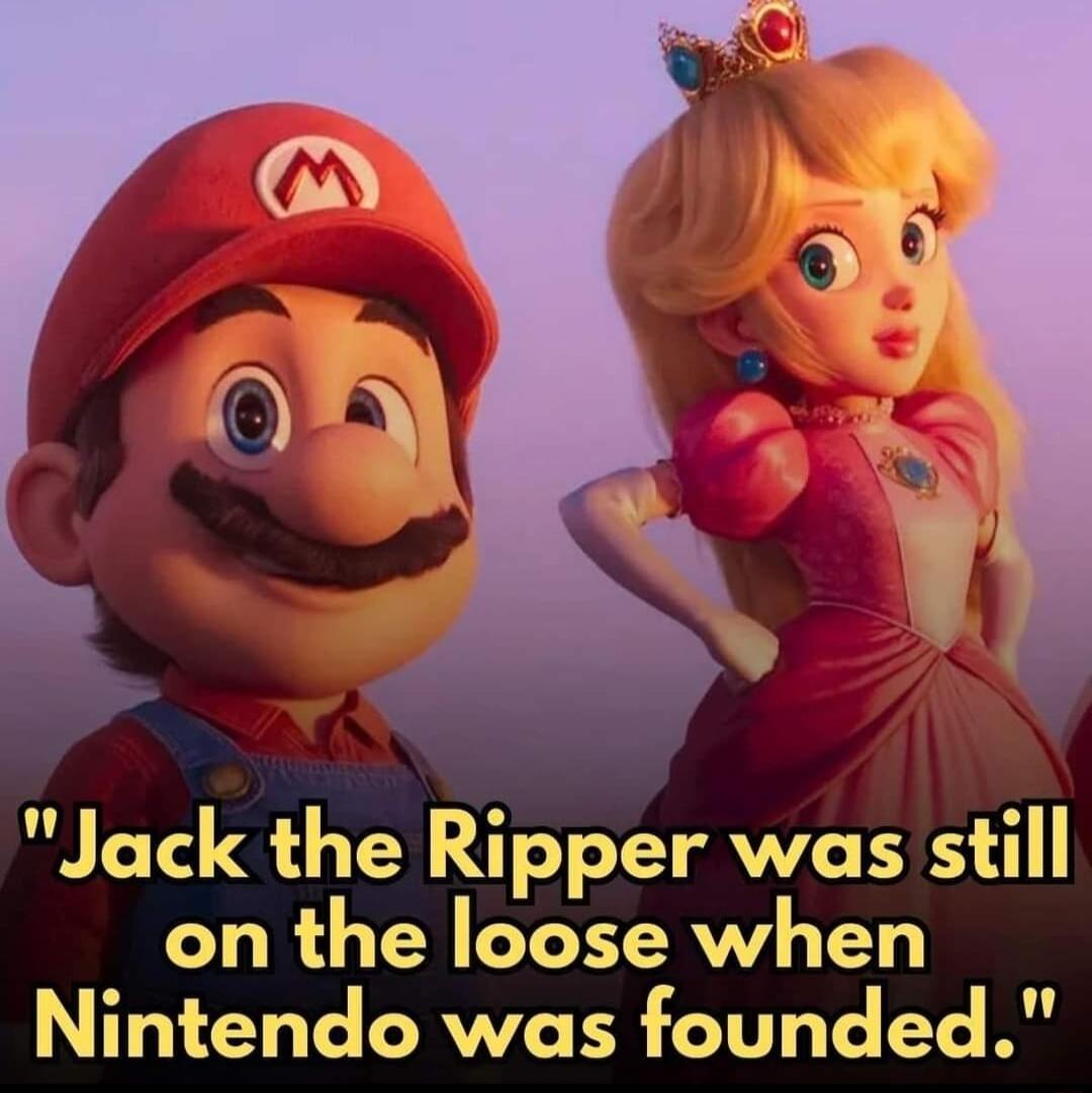 Jack the Ripper was still on the loose when Nintendo was founded