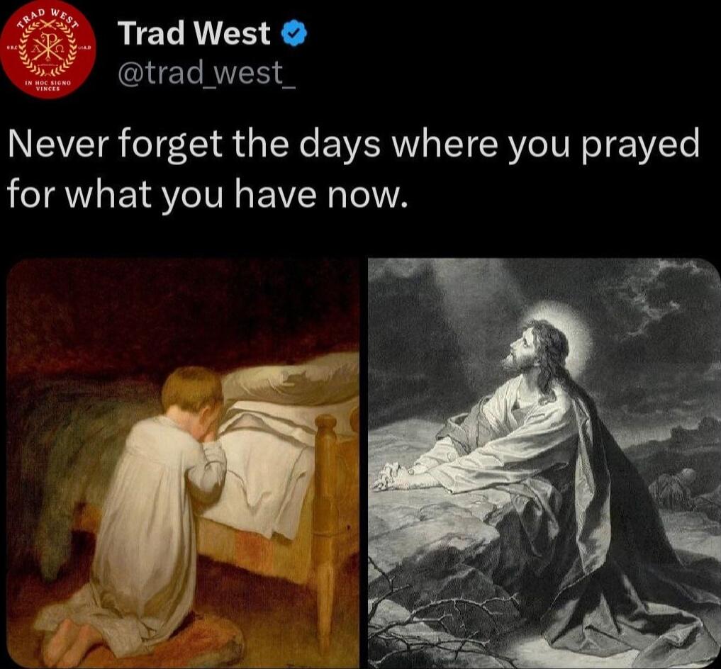 Trad West GERT Never forget the days where you prayed LIRS IV VRS TelA