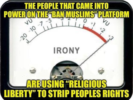 THE PEOPLE THAT CAME INTO POWERIONTHEXBAN MllSlIMS IllIFlHM WAREUSING RELIGIOUS LIBERTY TO STRIP PEOPLES RIGHTS