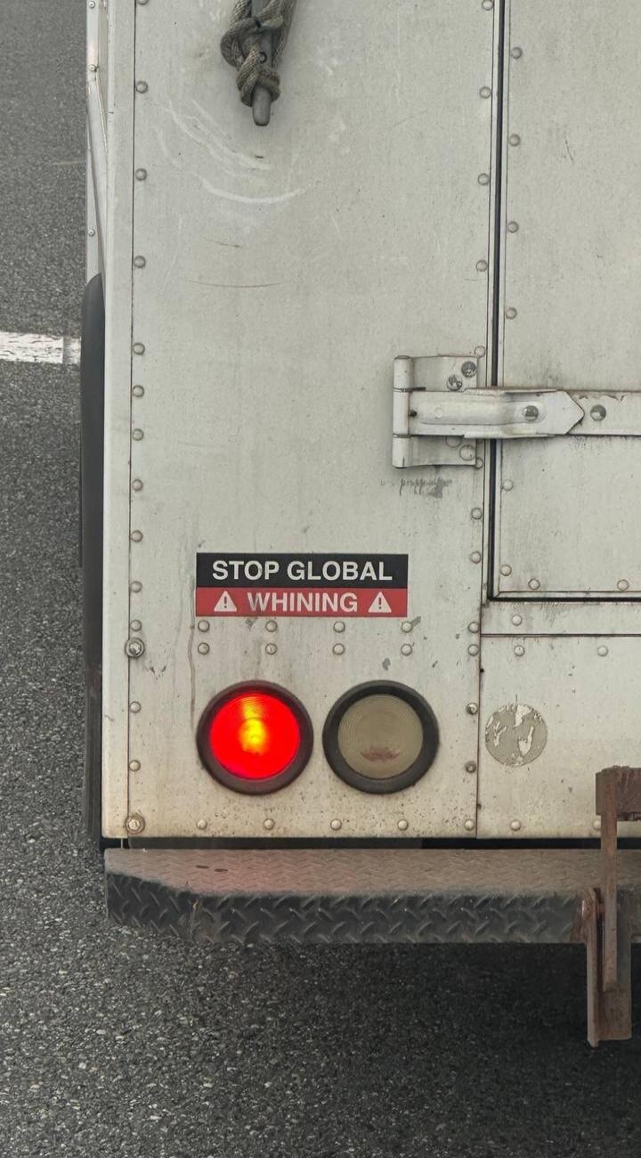 STOP GLOBAL WHINING