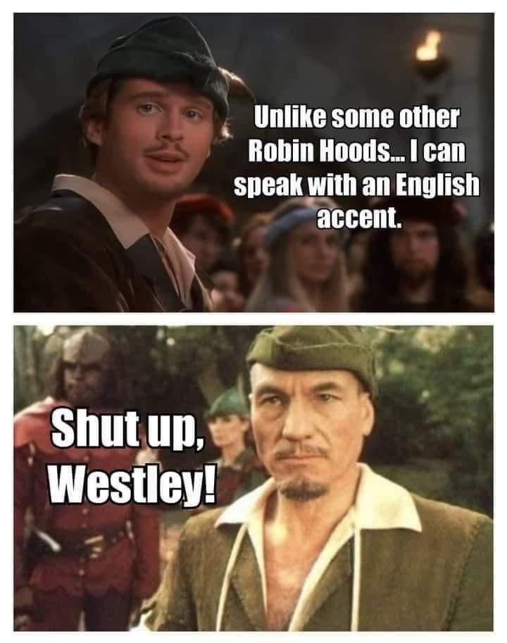 4 Unlike some other Robin Hoods1 can speak with an English accent
