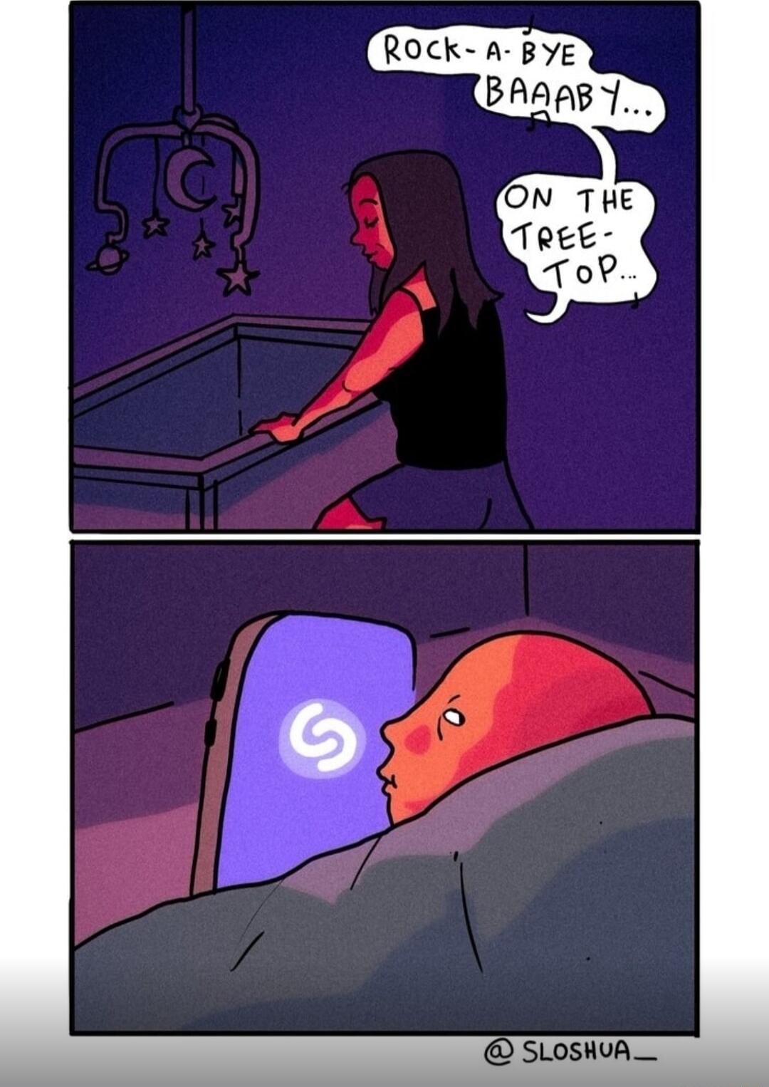 Rock-a-bye baby on the tree-top...  @ SLOSHUA_