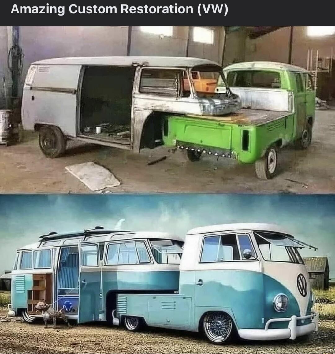 Amazing Custom Restoration VW