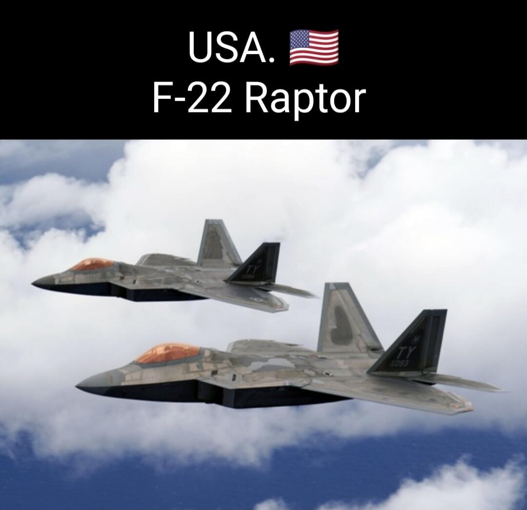 USA. F-22 Raptor