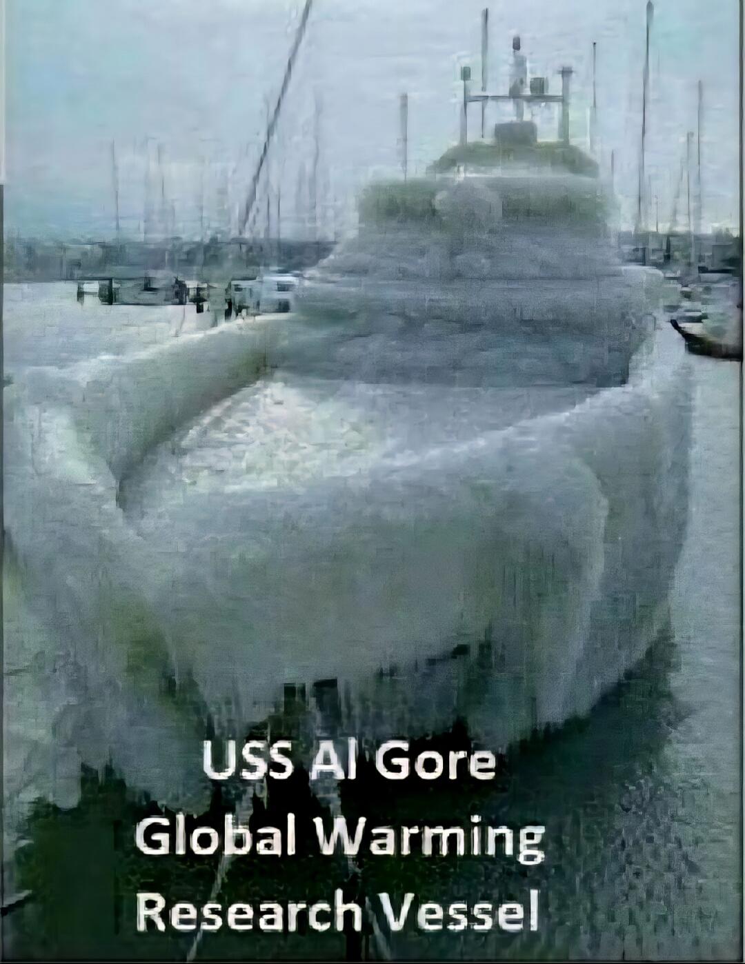 USS Al Gore Global Warming Research Vessel