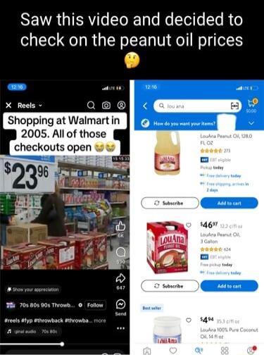 SEVTRGIERT I RET el Tl ETe R o check on the peanut oil prices