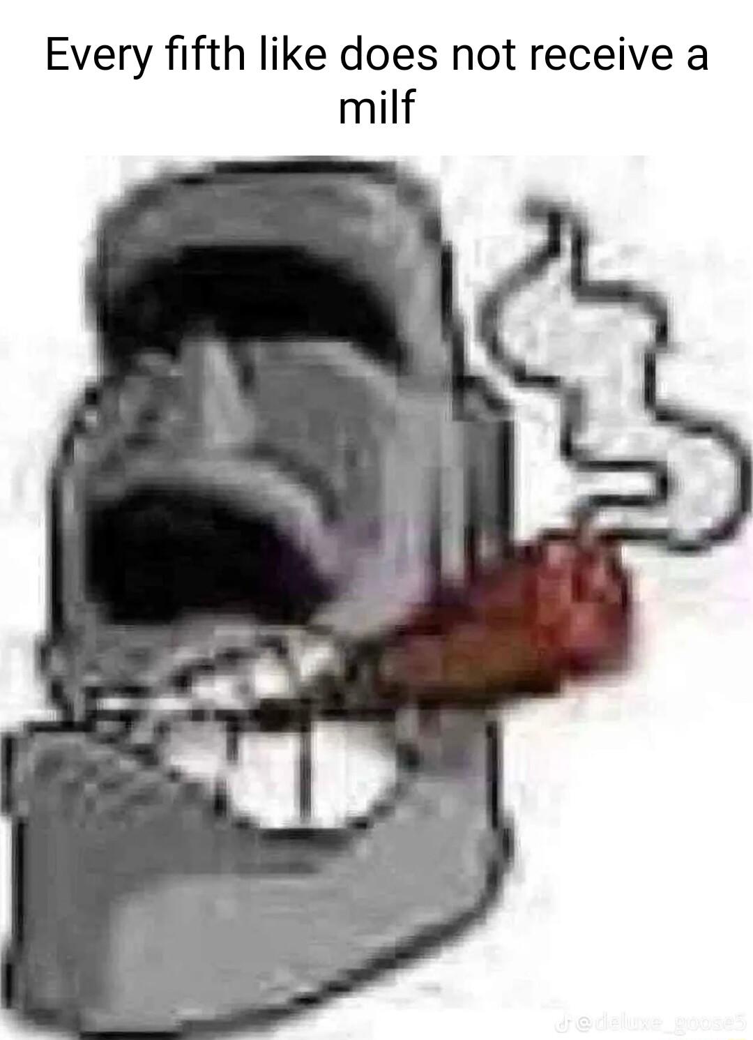 Every fifth like does not receive a milf