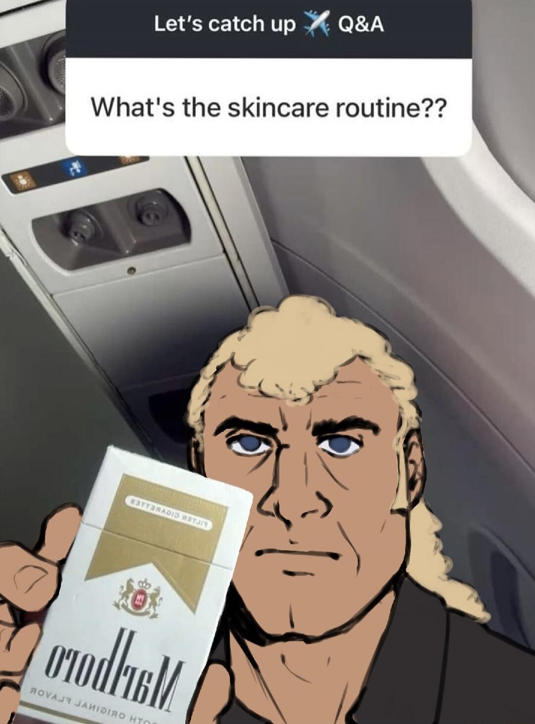 Let's catch up ✈️ Q&A What's the skincare routine??