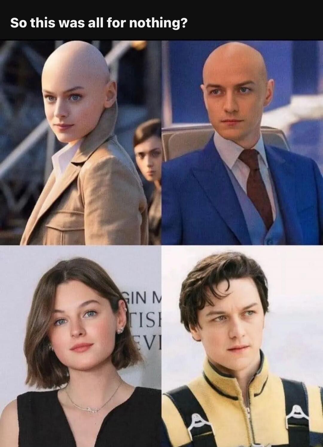 So this was all for nothing?
