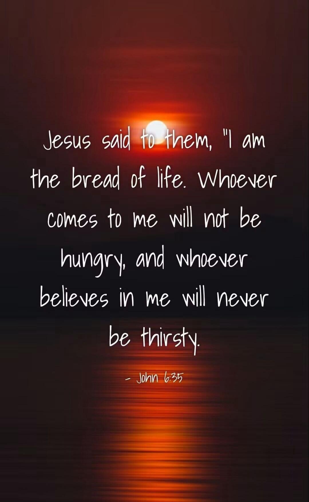 Jesus said to them, 